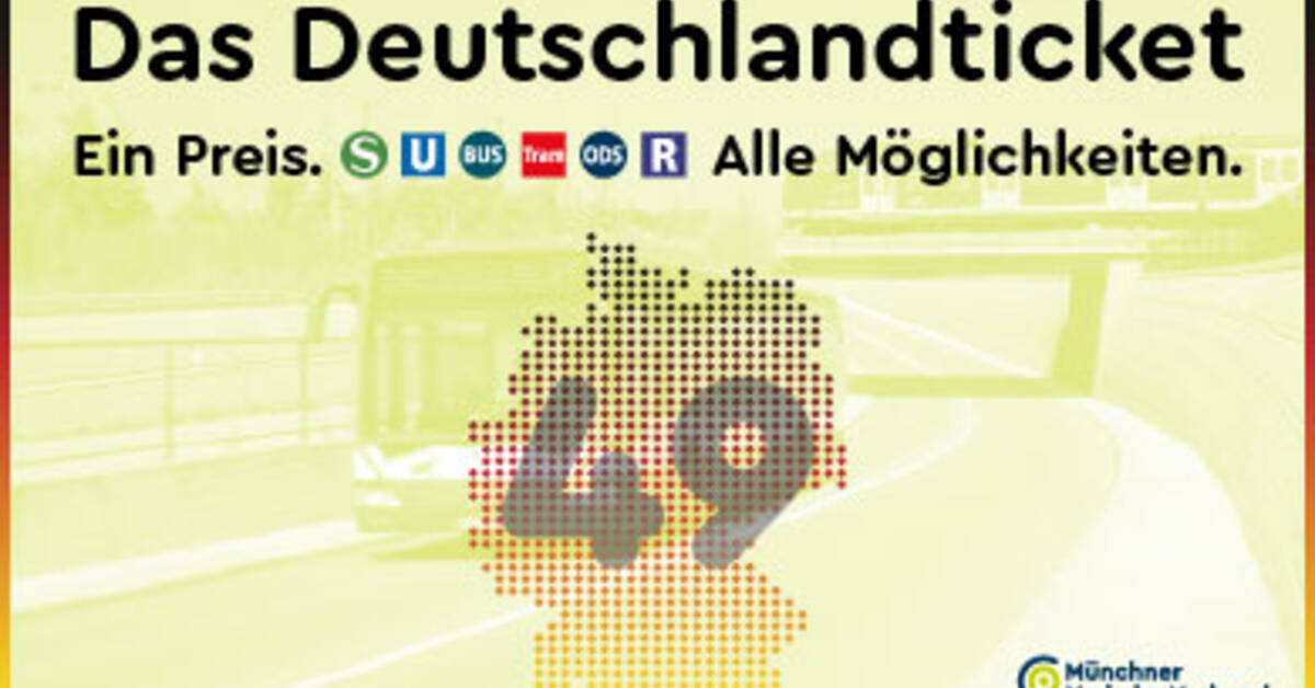 DeutschlandTicket (DTicket) MVV