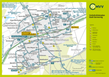 Verkehrslinienplan Stadt Germering