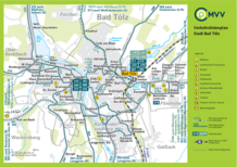 Verkehrslinienplan Stadt Bad Tölz