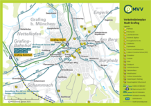 Verkehrslinienplan Stadt Grafing