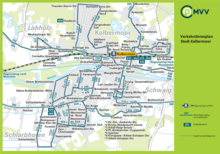Verkehrslinienplan Stadt Kolbermoor