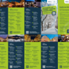 Flyer zur MVV-Christkindlmarkttour 2026 mit einer Übersicht der Christkindl- und Weihnachtsmärkte in München und der Region, einschließlich Terminen, Standorten und Informationen zur Anreise mit öffentlichen Verkehrsmitteln.