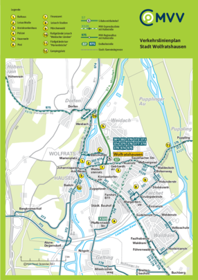 Was gehört zum MVV-Gebiet? Was gehört zum MVV-Gebiet?