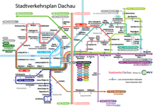 MVV-Netz Stadt Dachau