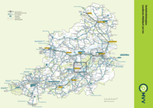 Verkehrslinienplan Landkreis Mühldorf a. Inn