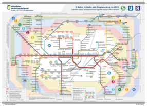 S Bahn Munich Map Maps | Mvv