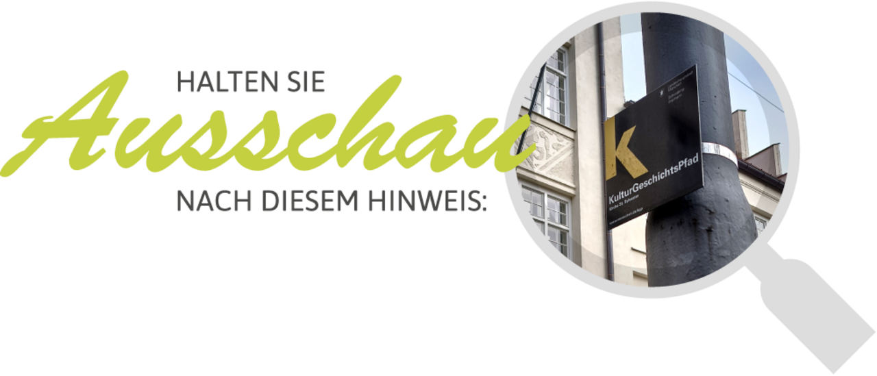 Halten Sie Ausschau nach diesem Hinweis:
